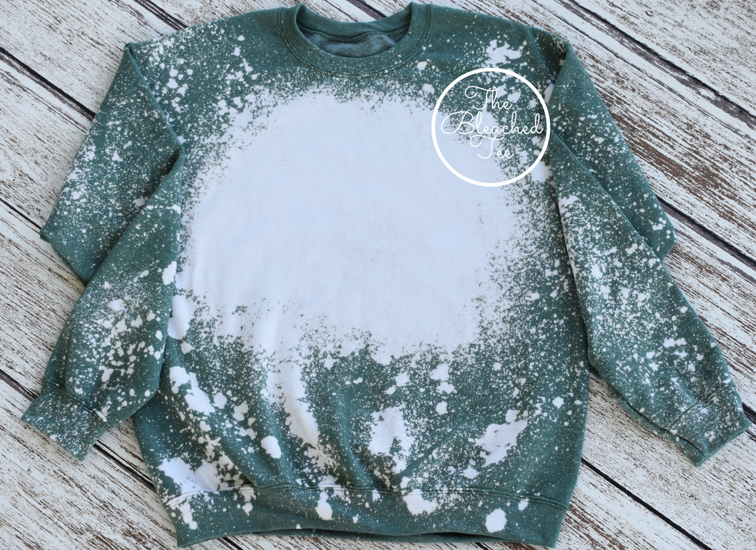Bleached sweatshirt hot sale